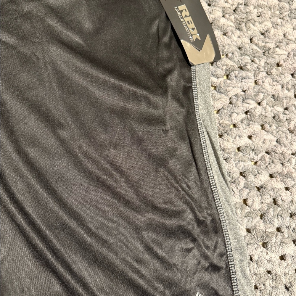 RBX Black and Gray Athletic Shorts - Picture 4 of 7